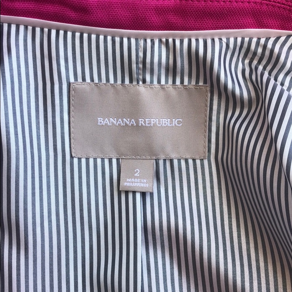 Cotton Pink Banana Republic blazer - Picture 5 of 7